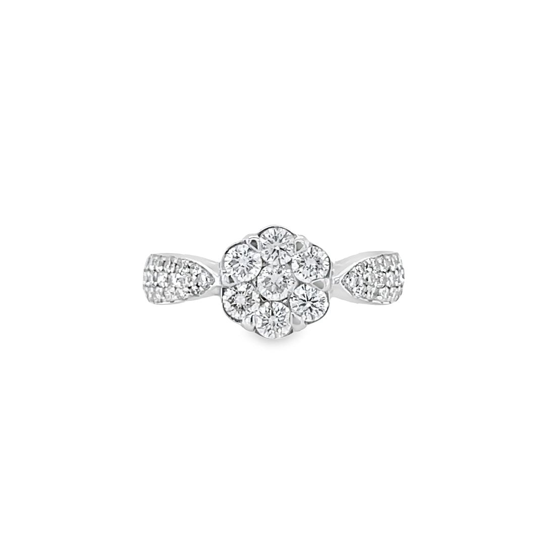 Cluster Diamond Ring