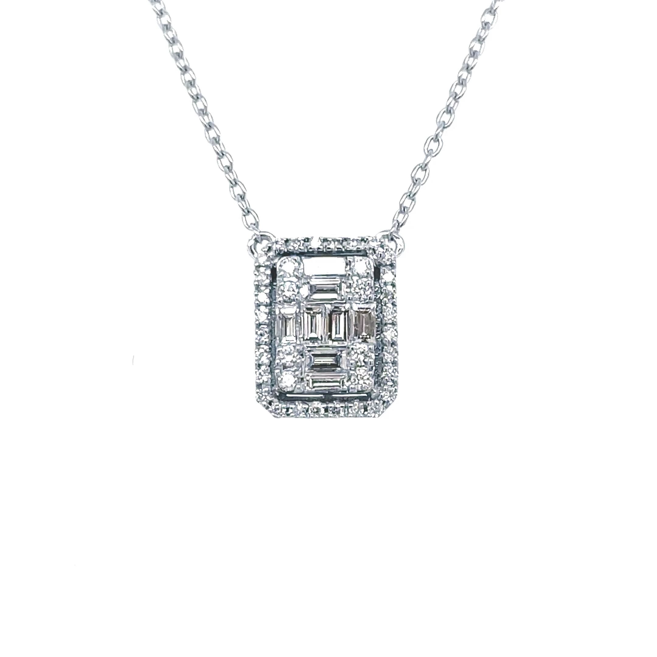 Elegant Diamond Pendant