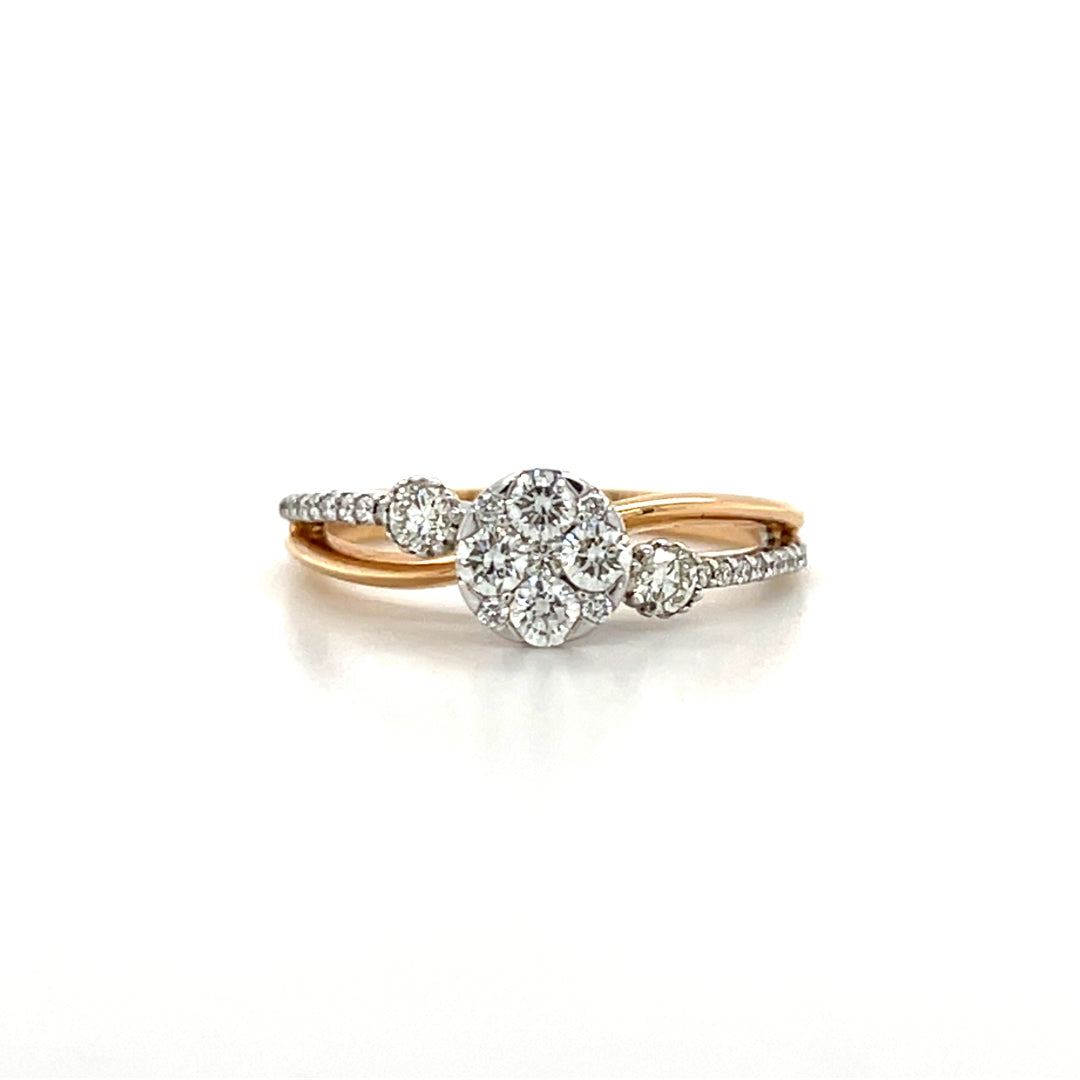 Cluster Diamond Ring