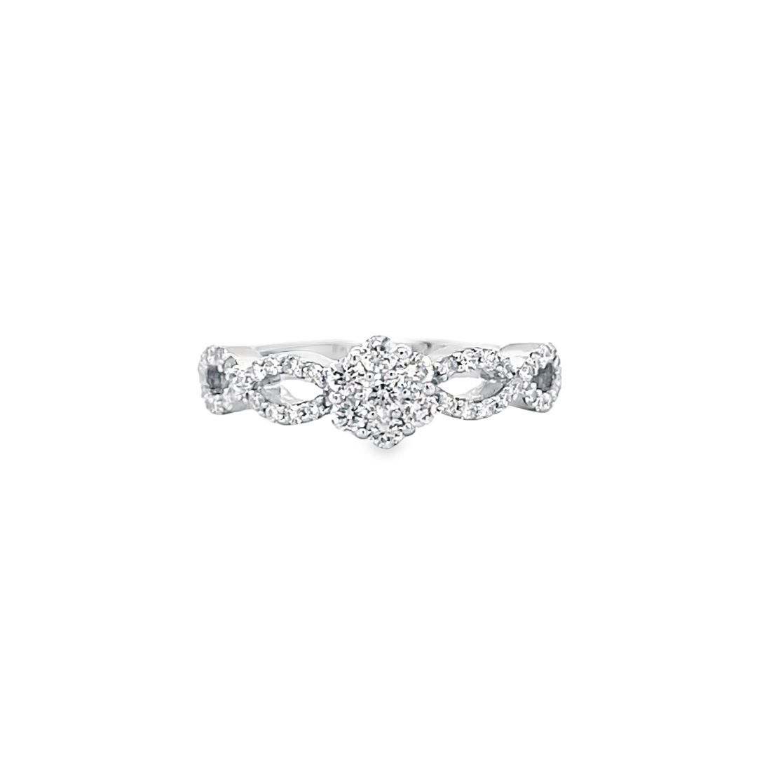 Cluster Diamond Ring