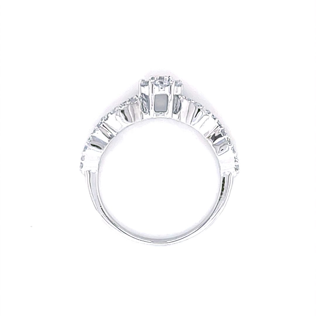 Solitaire Illusion Diamond Ring