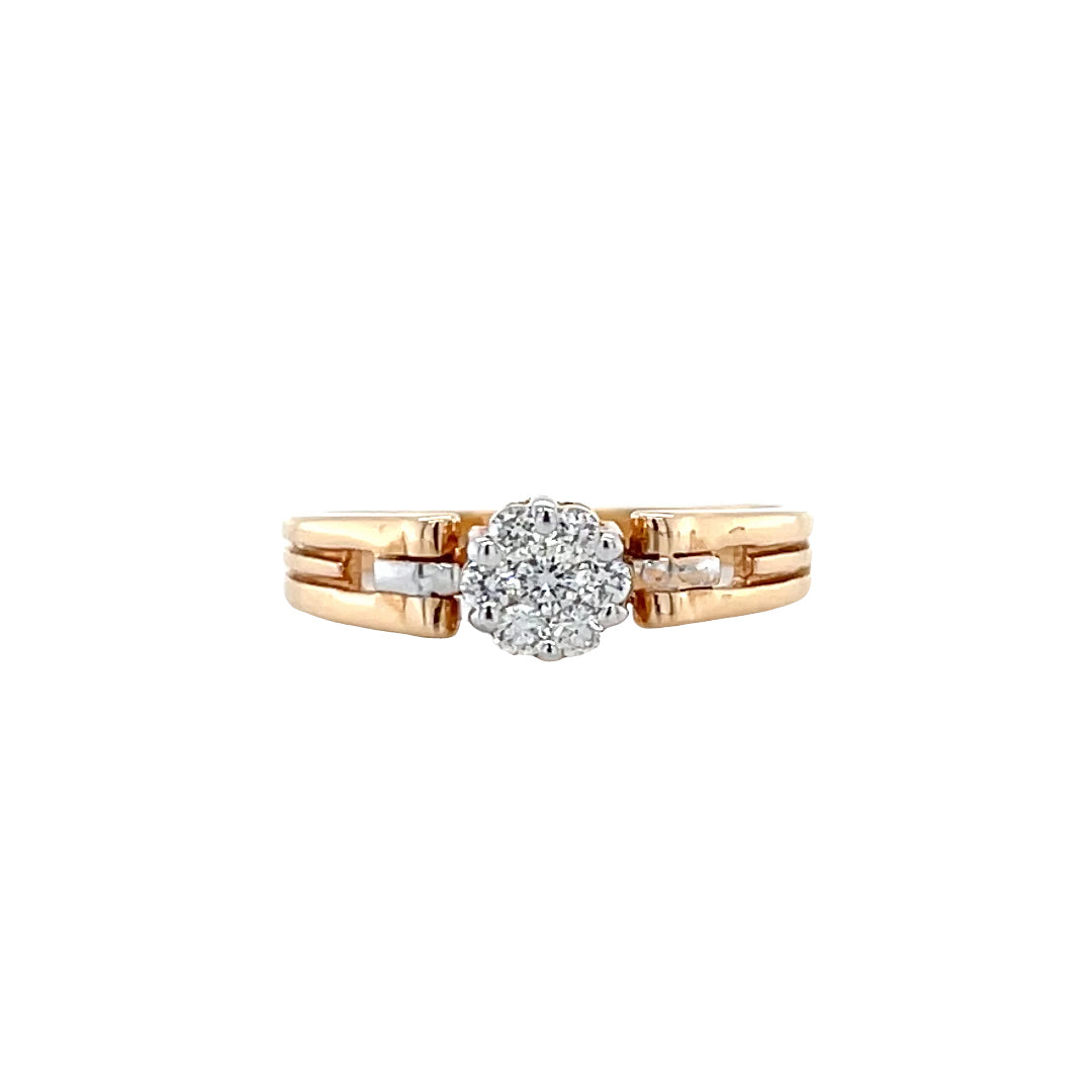 Rose Gold Diamond Ring