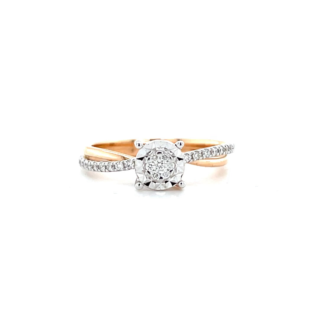 Gorgeous Illusion Setting Diamond Ring