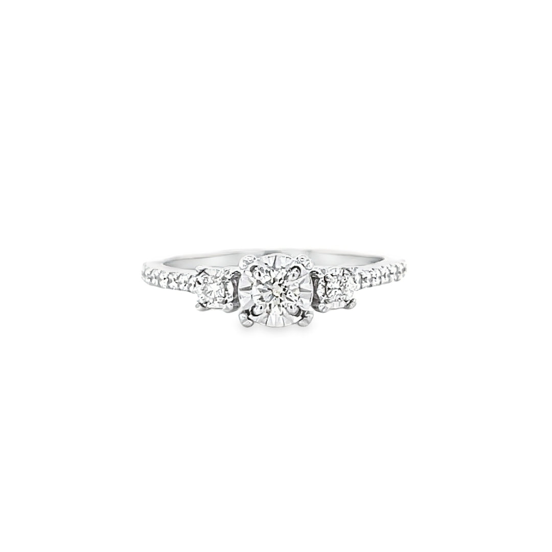 Trio Diamond Ring