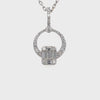 Strikingly Beautiful Diamond Pendant