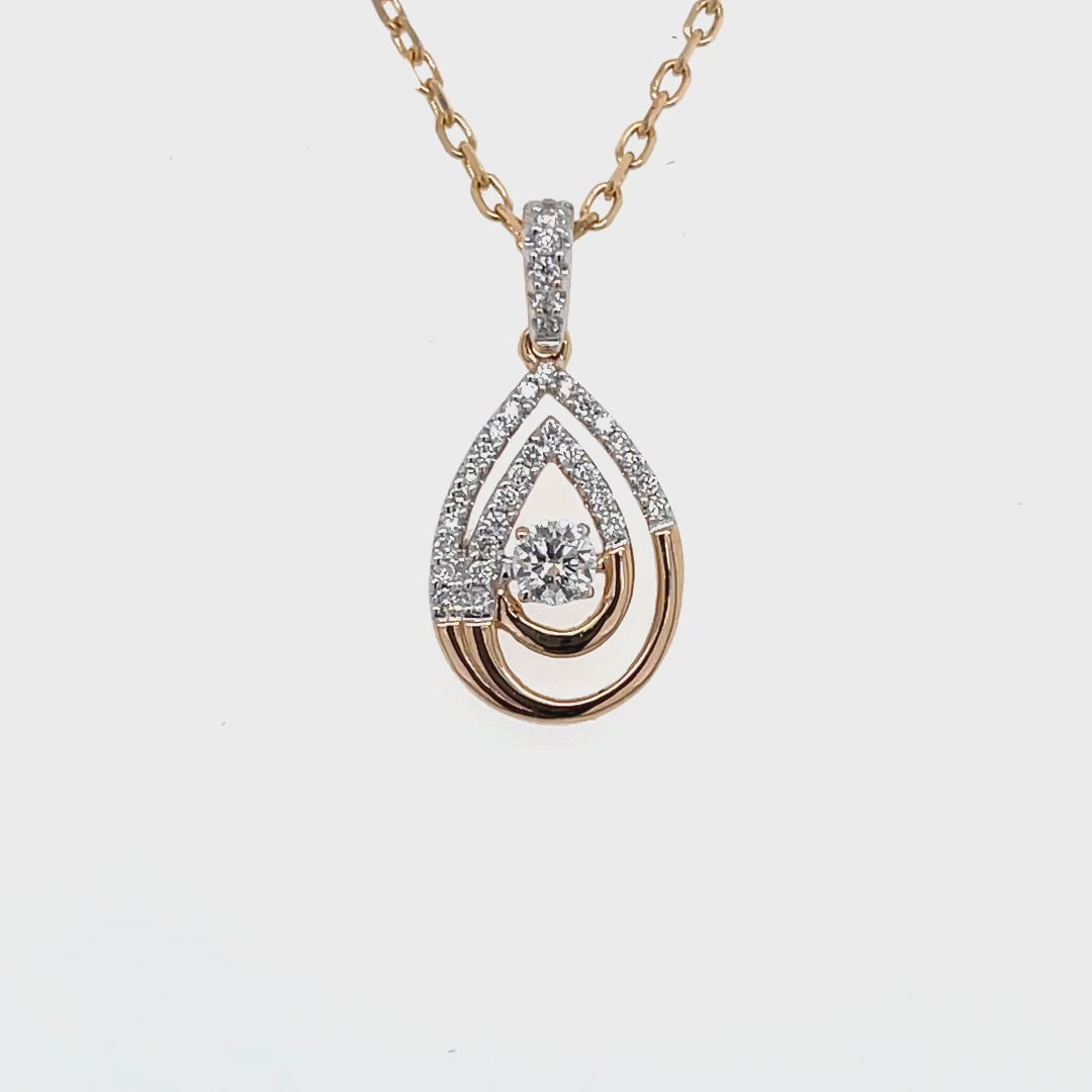 Solitaire Diamond Pendant