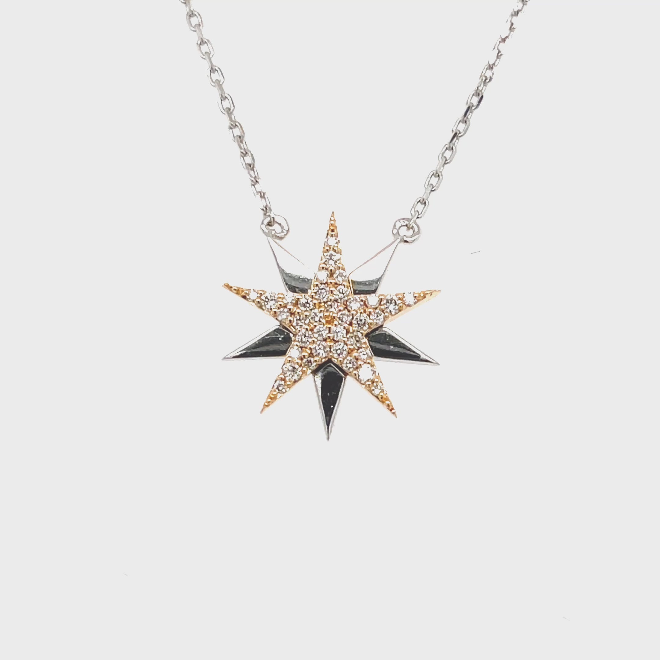 Shining Star Diamond Pendant