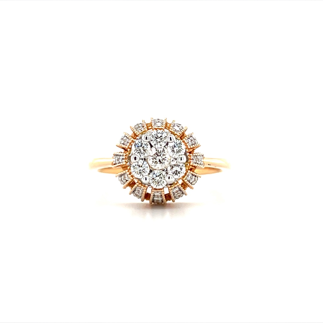 Cluster Diamond Ring