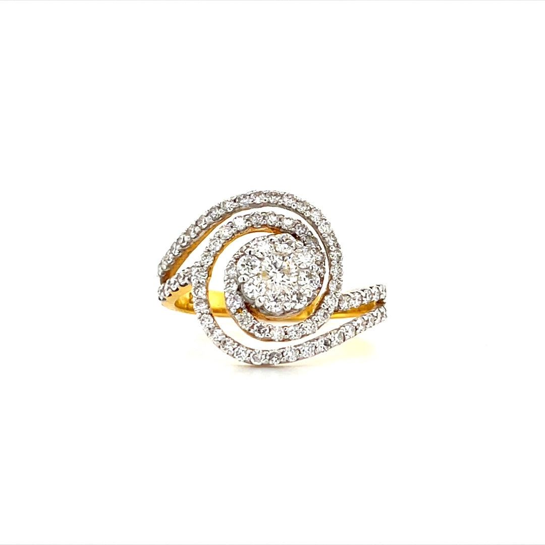 Cluster Diamond Ring