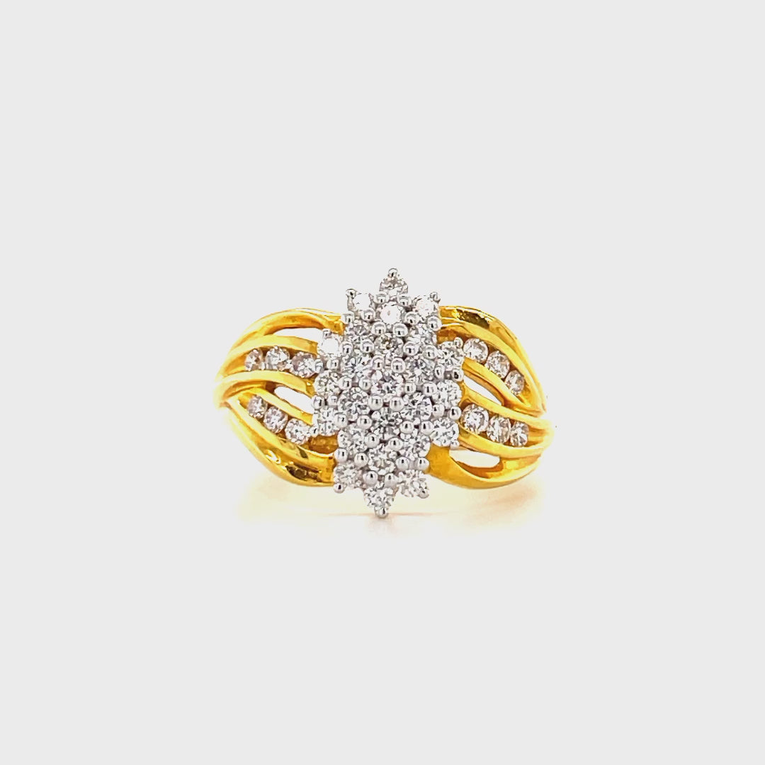 Yellow Gold Diamond Ring