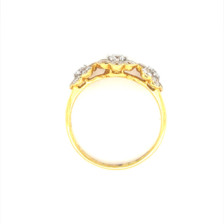 Cluster Diamond Ring