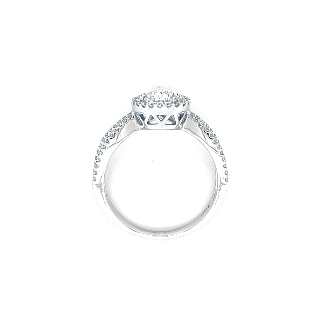 Pear Diamond Ring