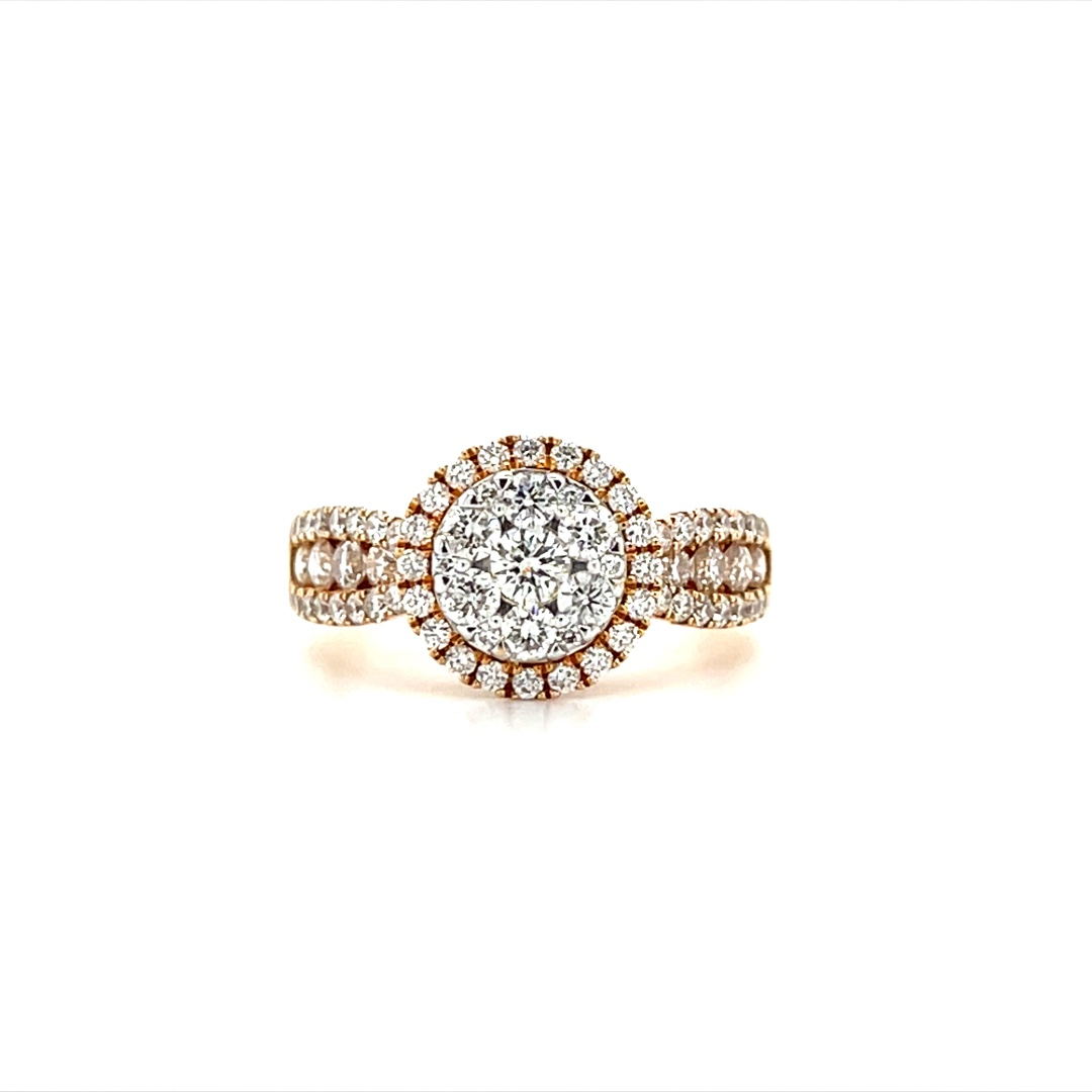 Cluster Diamond Ring