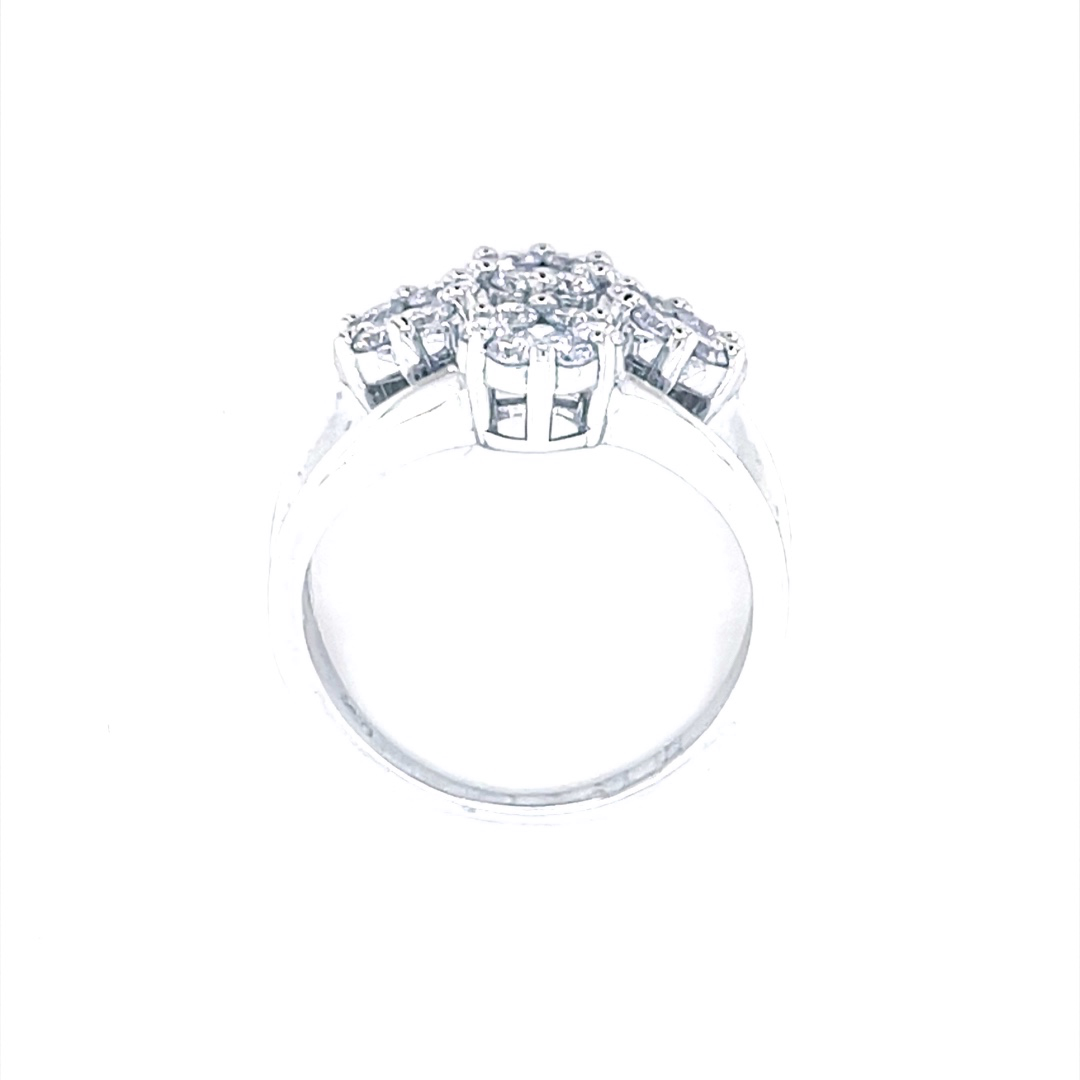 Cluster Diamond Ring