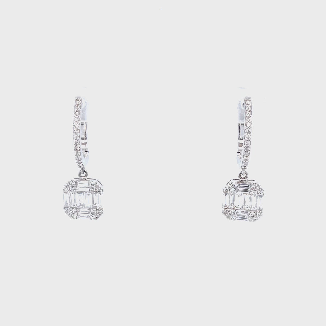 Dazzling Diamond Earrings