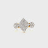 Diamond Ring In Yellow Gold