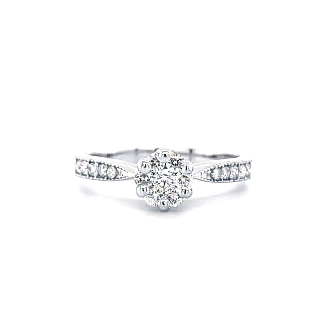 Cluster Diamond Ring