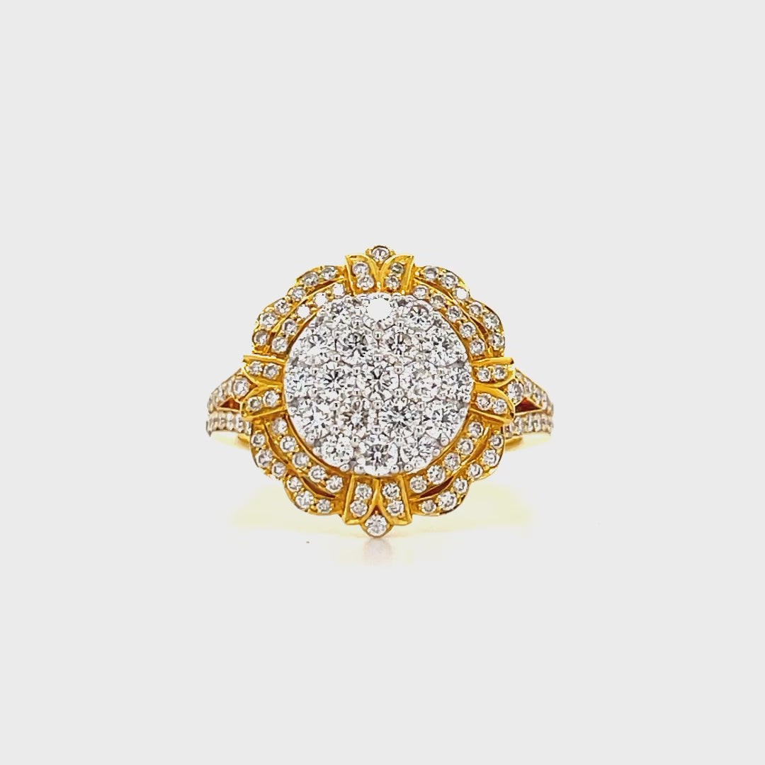 Yellow Gold Diamond Ring