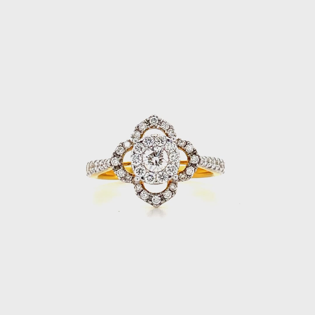 Gold Diamond Ring