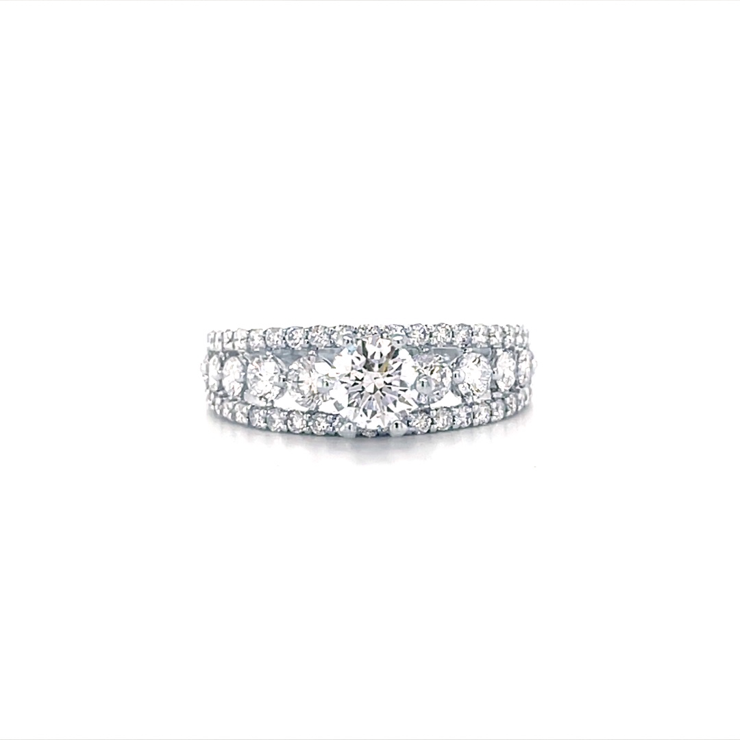 Solitaire Diamond Band